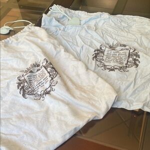 Juicy Couture blue and Brown Graphic Bags